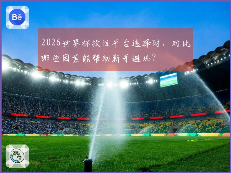 2026世界杯投注平台选择时，对比哪些因素能帮助新手避坑？
