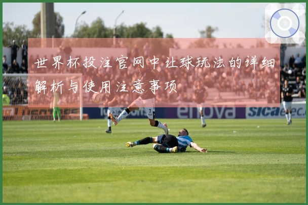 世界杯投注官网中让球玩法的详细解析与使用注意事项