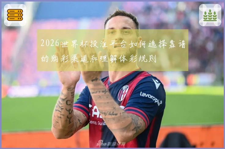 2026世界杯投注平台如何选择靠谱的购彩渠道和理解体彩规则