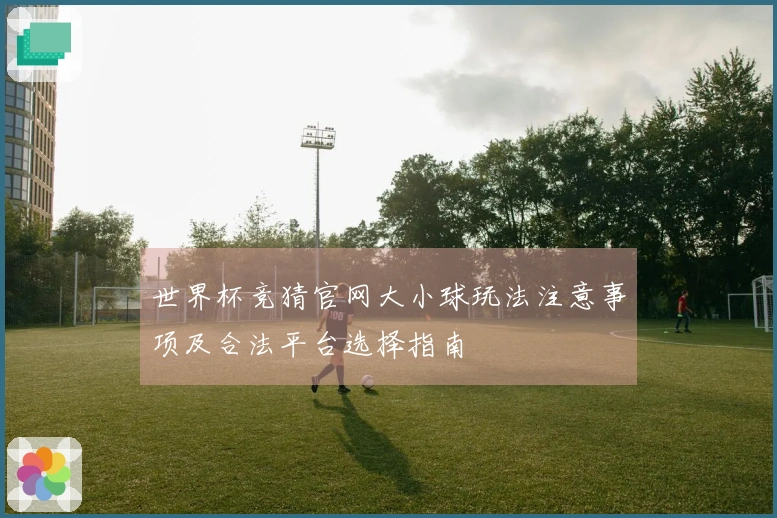 世界杯竞猜官网大小球玩法注意事项及合法平台选择指南